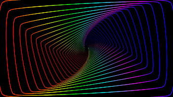 Colorful lines, swirl, abstract, minimal HD wallpaper