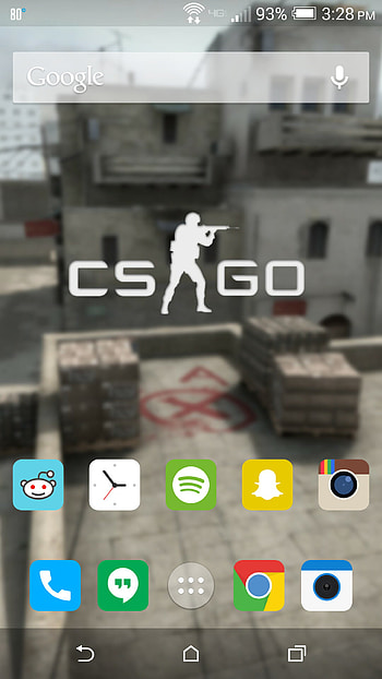Couldn't find a god CSGO so I made one. DL link in comments if you want it. HD phone wallpaper