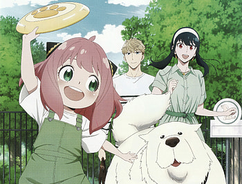 Spy x Family : Loid, Anya, Yor & Bond’s Joyful Day Outdoors, Loid Forger, Anya Forger, Yor Forger, Bond (Spy x Family), Anime, Spy x Family HD wallpaper