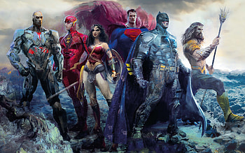 Flash, Comics, Justice League, Aquaman, Batman, Cyborg (Dc Comics), Dc Comics, Justice League (2017), Superman, Wonder Woman HD wallpaper
