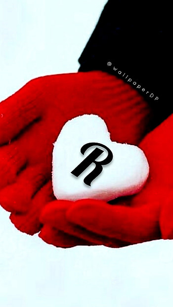 R Letter, Winter, alphabet HD phone wallpaper