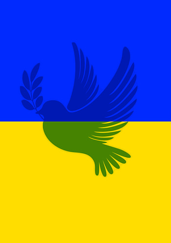 Peace for Ukraine, blue, dom HD phone wallpaper