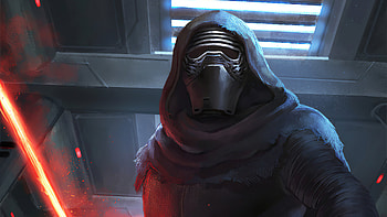 Kylo Ren Mask, Stunning art, Cinematic , Dark side portraits HD wallpaper