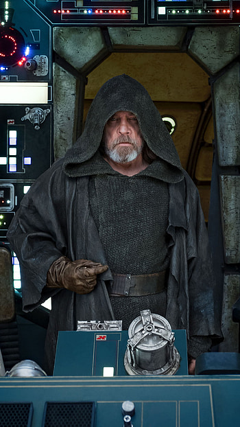 Luke Skywalker (Star Wars), Luke Skywalker in Last Jedi HD phone wallpaper