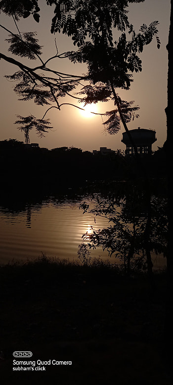 sunset, atmosphere, sky HD phone wallpaper