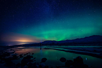Rainbow Night Northern Lights, northern-lights, aurora, nature HD wallpaper