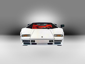 lamborghini countach lp400 s, countach, sports, italian, lamborghini HD wallpaper