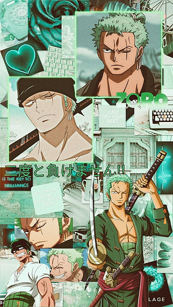 Zoro, art, green HD phone wallpaper