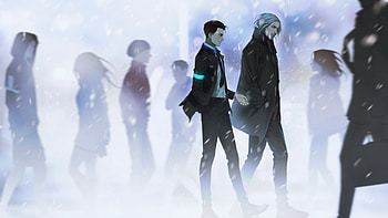Detroit Become Human - Futuristic Game Characters, video game, Detroit: Become Human HD wallpaper