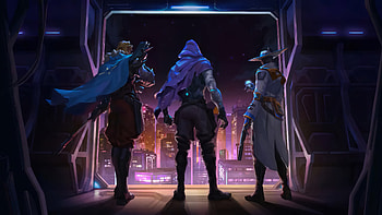 Valorant Featuring Sova, Omen, and Cypher, video game, Valorant, Sova (Valorant), Omen (Valorant), Cypher (Valorant) HD wallpaper
