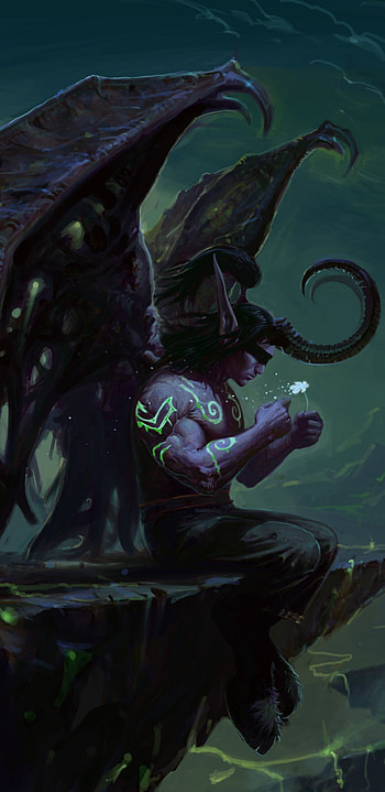 Video game, Massive multiplayer online, Fantasy realm, Engaging quests HD phone wallpaper