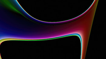 Apple Abstract Shapes , apple, dark, black, abstract, computer HD wallpaper