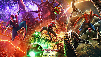 Tom Holland, Zendaya, Andrew Garfield, Tobey Maguire Spider-Man No Way Home HD wallpaper