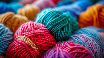 Colorful Yarn Balls, yarn, colorful, knitting, textiles HD wallpaper