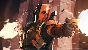 Deathstroke, resolution, Ultra , Dark background HD wallpaper