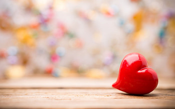 Blur, Artistic, Love, Heart HD wallpaper