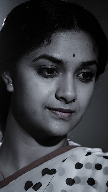 Keerthi Suresh, vintage, tamil actress HD phone wallpaper