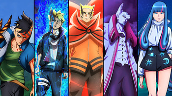 Baryon Mode Borushiki Boruto Uzumaki Isshiki Otsutsuki Kawaki Naruto Uzumaki Boruto HD wallpaper