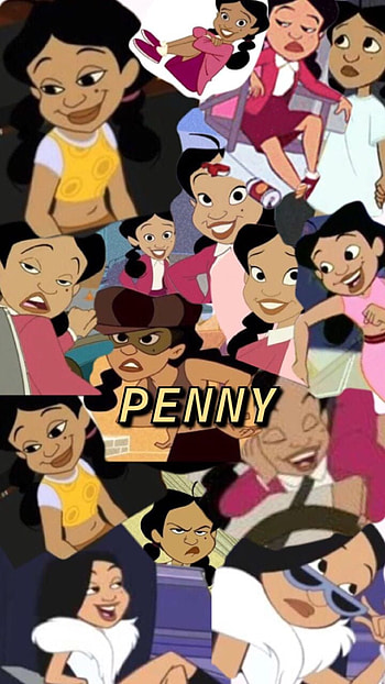 Proud Pemily, organ, hair, black girl cartoon, proud family, penny HD phone wallpaper