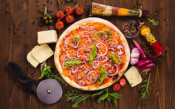 Food and pizza, Baking delights, Dual wide , Delicious food graphy HD wallpaper