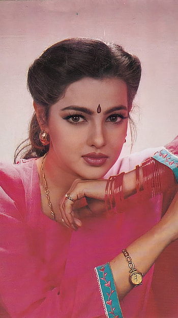 Mamata Kulkarni, bollywood actress, vintage, saree beauty HD phone wallpaper