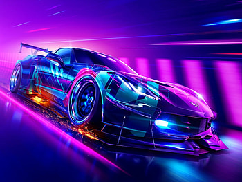 BLUR, nitro, color, speed, car HD wallpaper