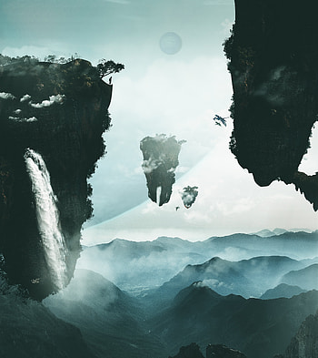 Landscape, Mountains, Rocks, Miscellanea, Miscellaneous, Fog, Fantastic HD phone wallpaper