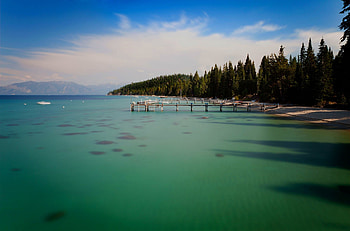 Lake Tahoe, , Beach, Forest, Pier, Lakes HD wallpaper