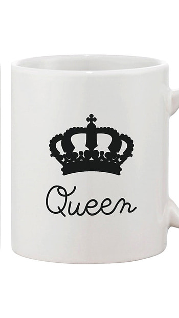 King Queen, White Mug HD phone wallpaper
