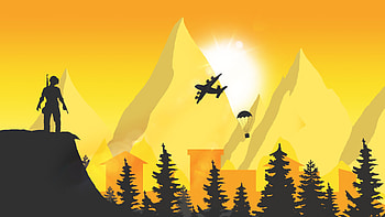 Pubg Minimalism, pubg, playerunknowns-battlegrounds, 2018-games, games, minimalism HD wallpaper