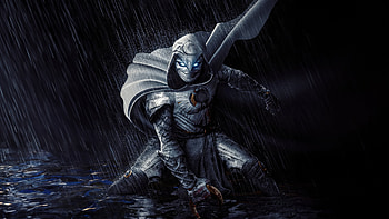 Lunar Vigilante Moon Knight, moon-knight, tv-shows, superheroes, artist, artwork, digital-art HD wallpaper