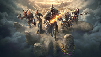 Witch-King, Sauron, Saruman, The Undying, Black Serpent, Kirun The Lord of the Rings Rise to War HD wallpaper