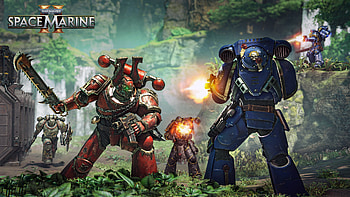 Warhammer 40K: Space Marine 2 - Stunning Ultra, video game, Warhammer 40K: Space Marine 2, Ultramarines (Warhammer 40k) HD wallpaper