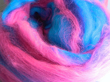 Cotton candy , Sweet and whimsical, Colorful roving, Custom blend HD wallpaper