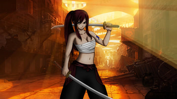 Anime - Fairy Tail Erza Scarlet HD wallpaper