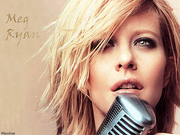 Meg Ryan, blond short hair, blue eyes, cute, actress, female HD wallpaper