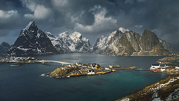 The-Lofoten-Islands, Nature, The, Islands, Lofoten HD wallpaper