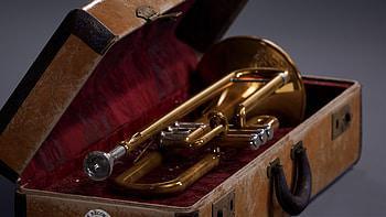 Trumpet art, Musical artwork, Creative design HD wallpaper