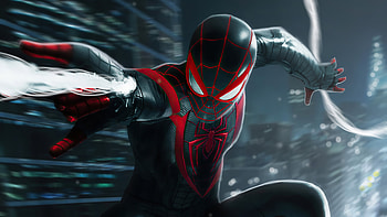 Marvel's Spider-Man Miles Morales Attacking HD wallpaper