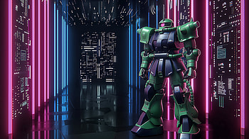 Zaku Gundam - Futuristic Mech Design Background, Gundam HD wallpaper