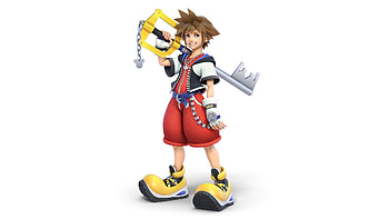 Kingdom Hearts Sora, Smash Bros Ultimate, Final fighter, Unforgettable collaboration HD wallpaper