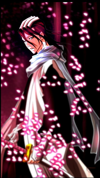 Byakuya Kuchiki, Anime, Pink, Naruto, Bleach, Bankai HD phone wallpaper