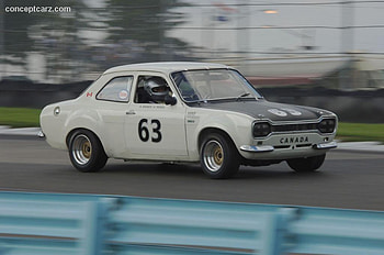 67 Escort, ford, white, car, escort HD wallpaper