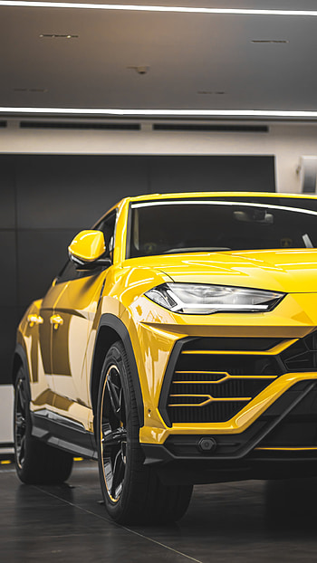 lamborghini urus, super, cars, super cars, car, luxery car, yellow, luxery cars, super car HD phone wallpaper