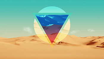 Polygon Triangle Artwork, artist, artwork, polygon, digital-art, triangle HD wallpaper