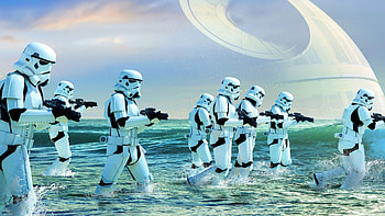 Death Star, Stormtrooper, Rogue One: A Star Wars Story, Star Wars, Movie HD wallpaper
