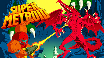 Metroid Dread, Super Metroid box art, Gaming HD wallpaper
