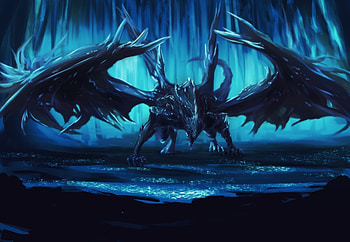 Dark Souls III Darkeater Midir, Darkeater Midir, video game, Dark Souls III HD wallpaper