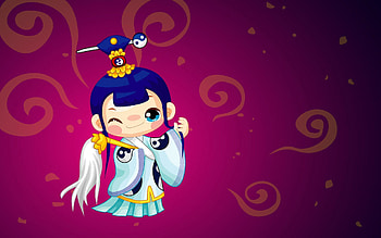 Vector, Stroll, Costume, Charming, Wink HD wallpaper