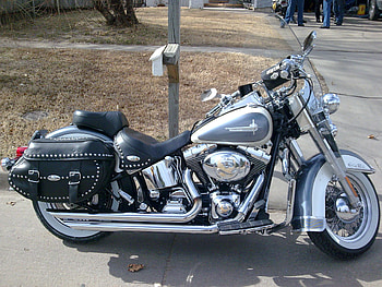 '01 Heritage, bike, ride, heritage, harley HD wallpaper